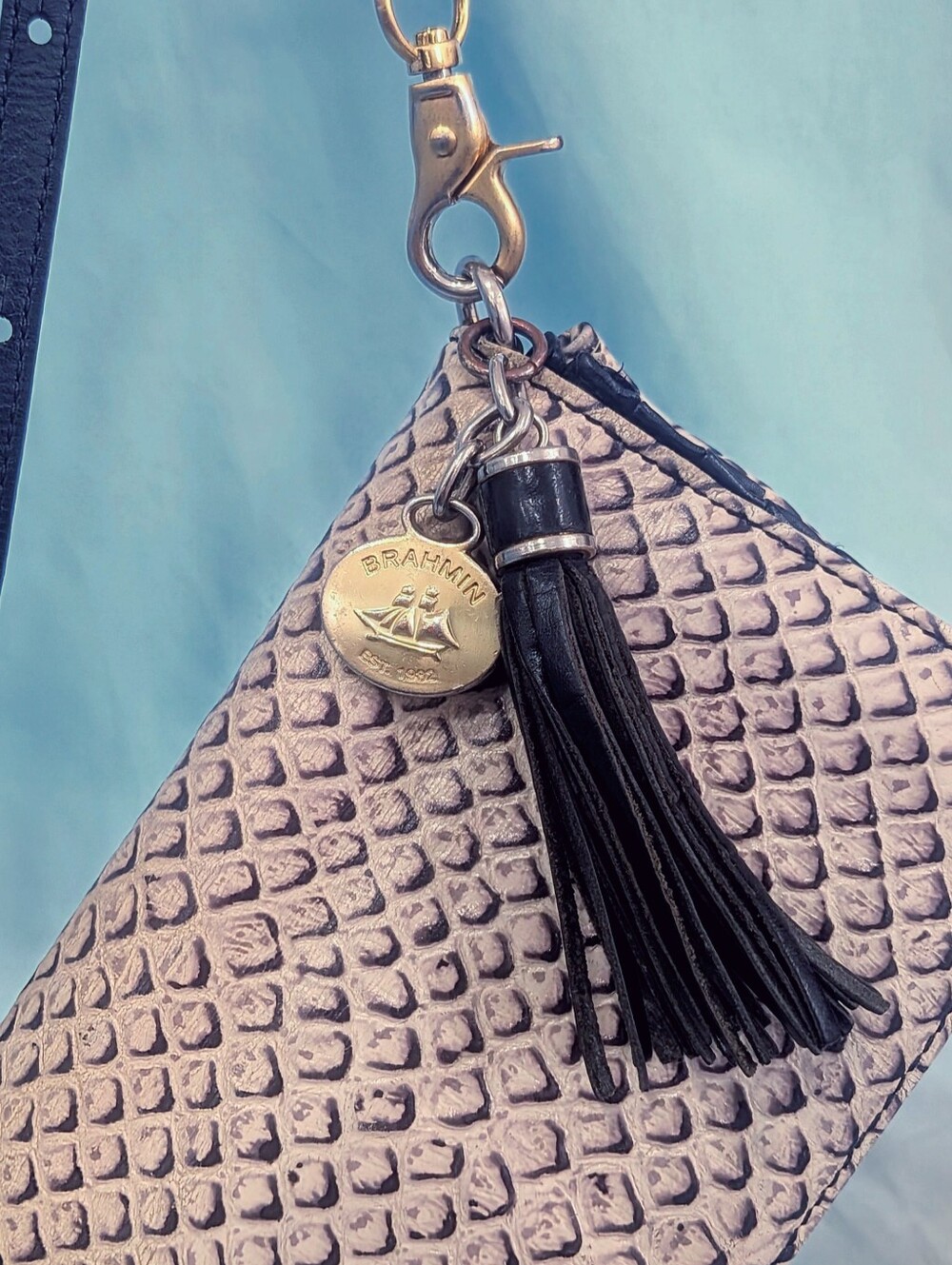 HTF GUC Brahmin Amelia Mini Bag in Black Java